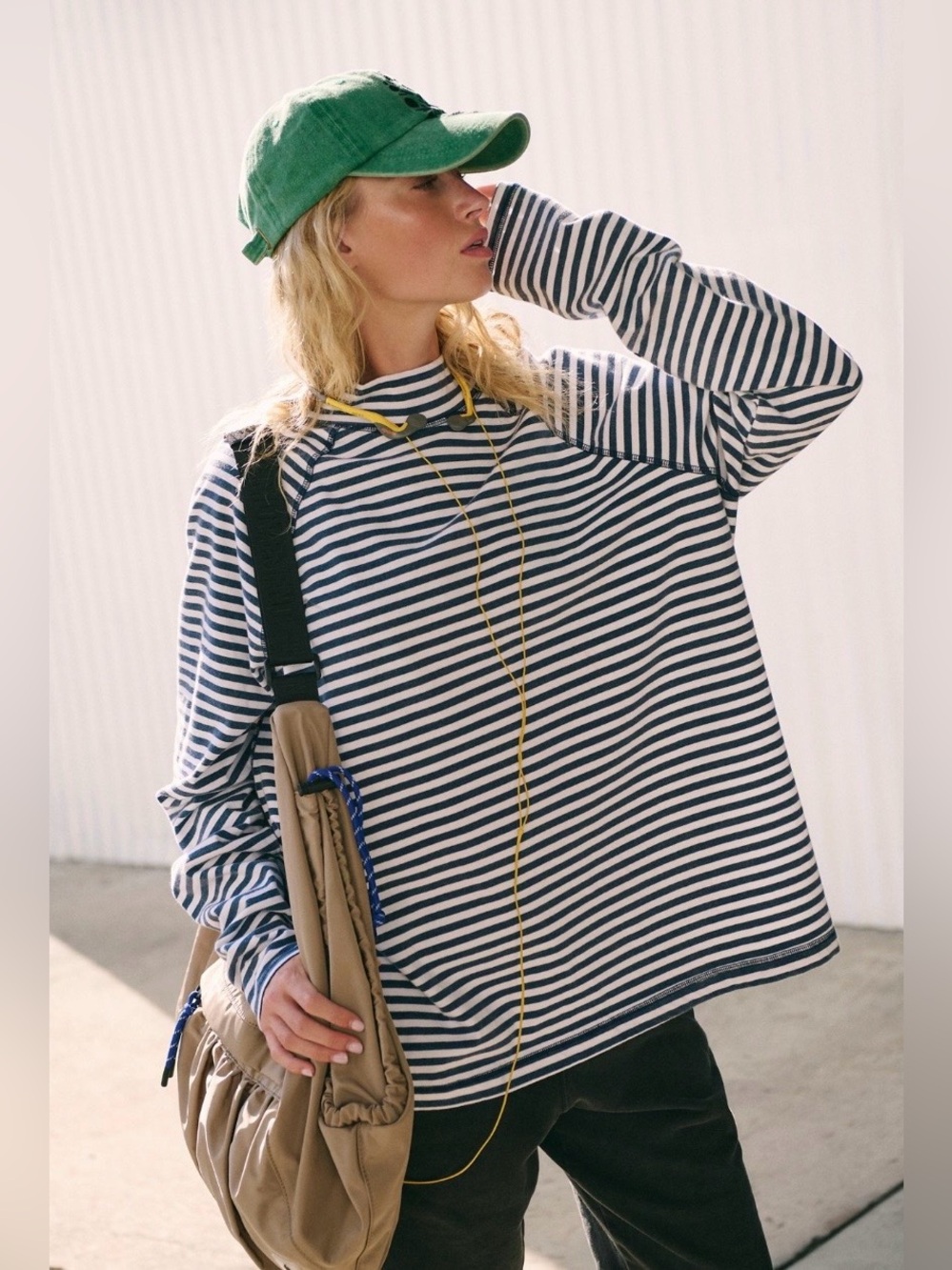 ▪️NWT/NWOT Free People Restoration Yarn Dye Stripe Layer